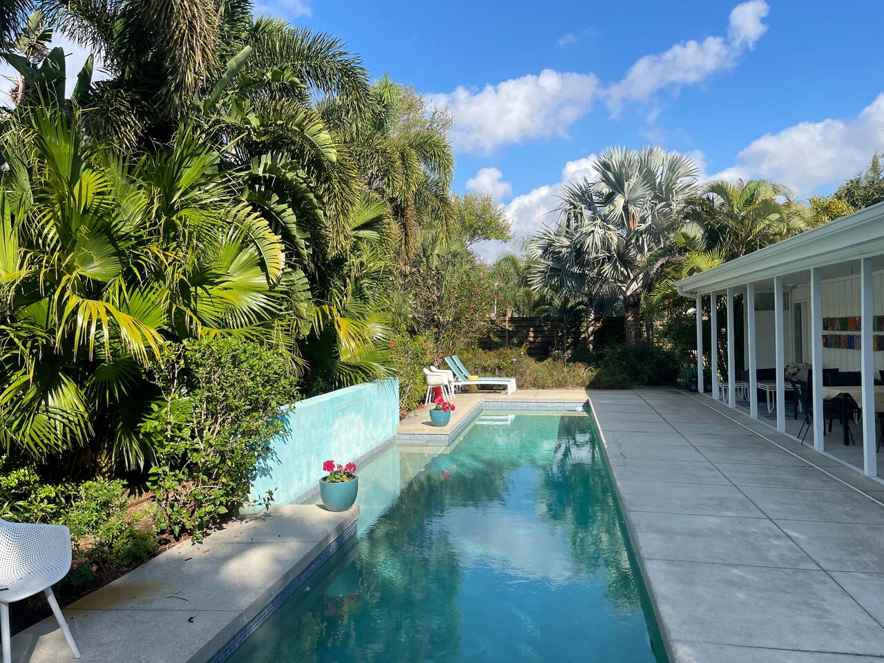 Mid-Century Modern — Heated Lap Pool & Art Studio — Sarasota vacation rental